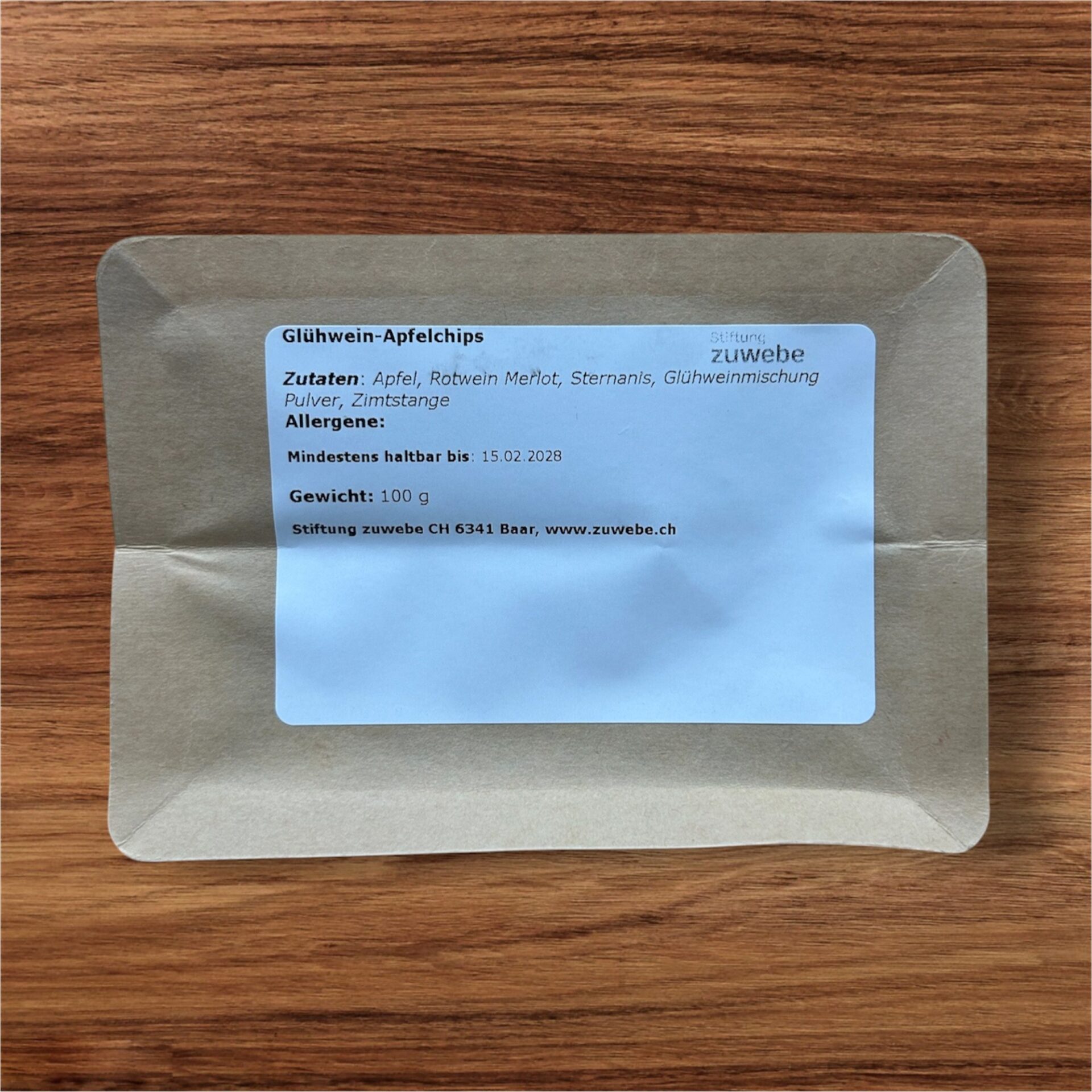 Glühwein-Apfelchips 100 g – Bild 2